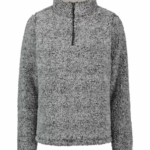 Women's Addison Faux Sherpa Quarter-Zip Pullover Thumbnail