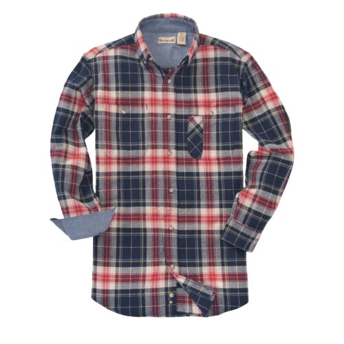 Men's Yarn-Dyed Long-Sleeve Brushed Flannel Thumbnail