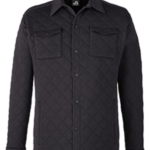 Adult Quilted Jersey Shirt Jacket Thumbnail