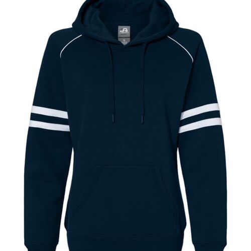 Ladies' Varsity Pullover Hooded Sweatshirt Thumbnail