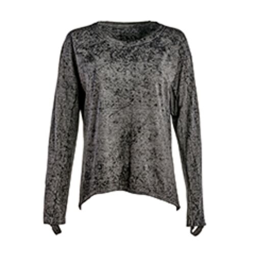 Ladies' Zen Jersey Hi-Low Long-Sleeve T-Shirt Thumbnail