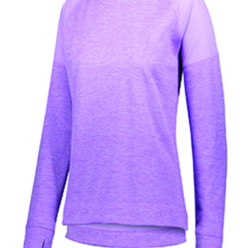 Ladies' Zoe Tonal Heather Pullover Thumbnail