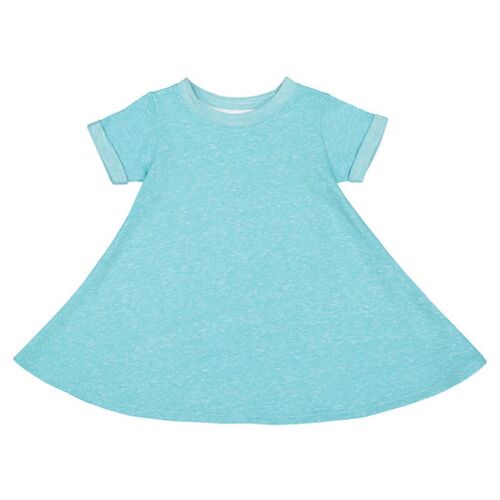 Toddler Girl's Harborside Melange French Terry Twirl Dress Thumbnail