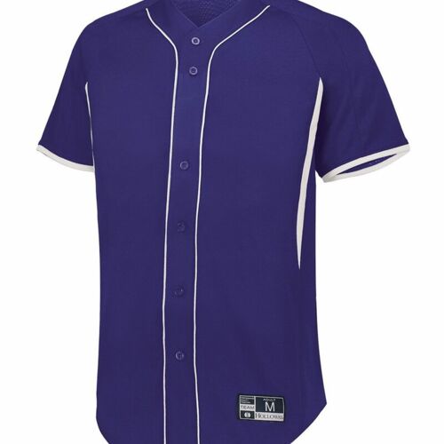 Game7 Full-Button Baseball Jersey Thumbnail