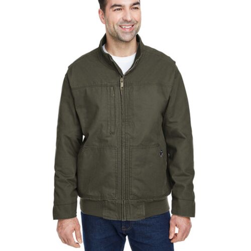 Men's Force Canvas Bomber Jacket Thumbnail