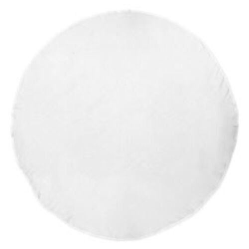 Round White Beach Towel Thumbnail