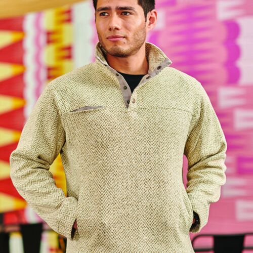 Men's Traverse Herringbone Quarter-Snap Pullover Thumbnail