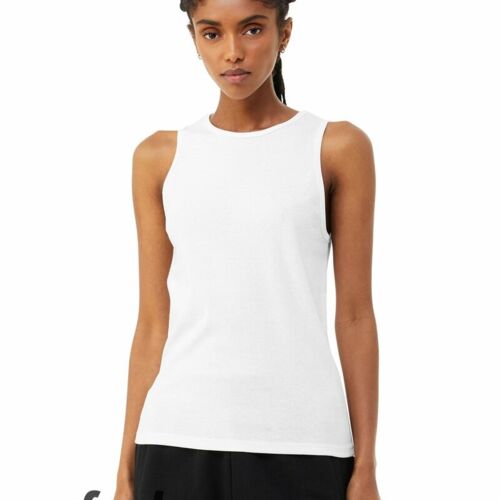 FWD Fashion Women’s Micro Ribbed High Neck Tank Thumbnail