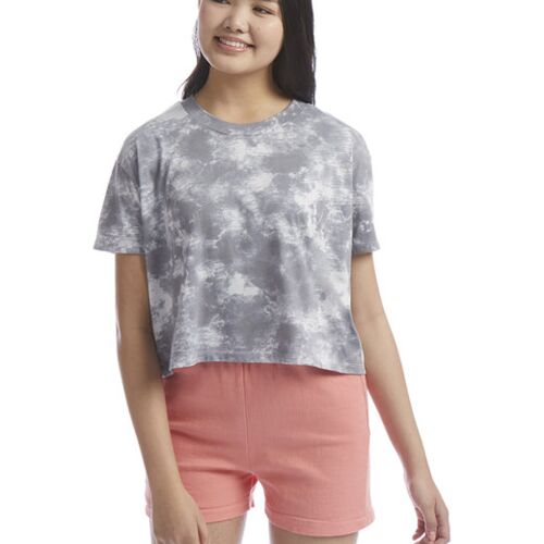 Ladies' Go-To Printed Headliner Cropped T-Shirt Thumbnail