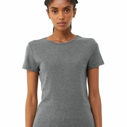 FWD Fashion Women's Micro Ribbed Tee Thumbnail