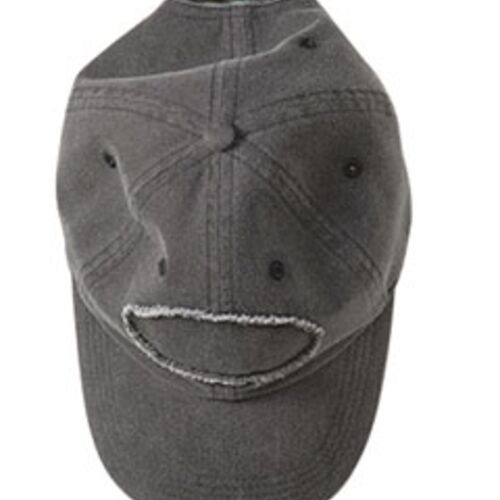 Pigment-Dyed Raw-Edge Patch Baseball Cap Thumbnail