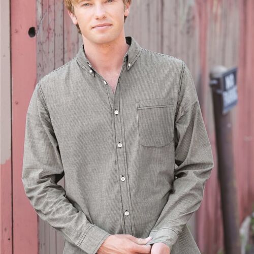 Stretch Stripe Long Sleeve Shirt Thumbnail