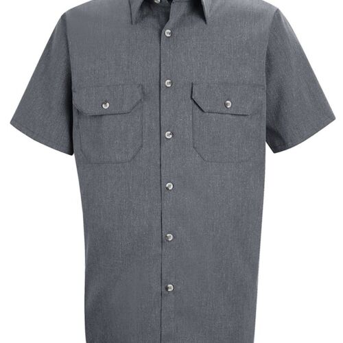 Heathered Poplin Uniform Shirt Thumbnail