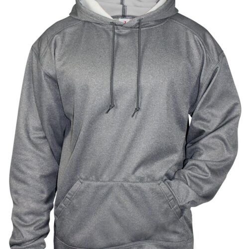 Pro Heather Hooded Sweatshirt Thumbnail