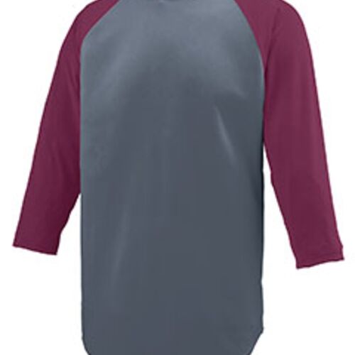 Adult Wicking Polyester Raglan Sleeve T-Shirt Thumbnail