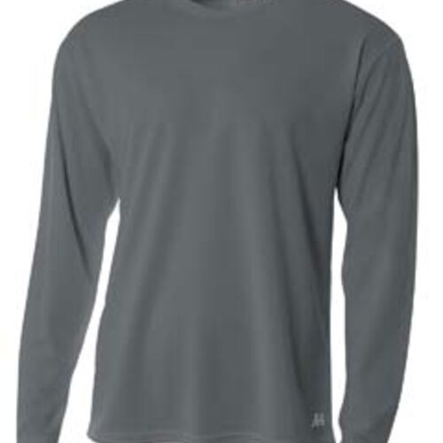 Men's Birds-Eye Mesh Long Sleeve T-Shirt Thumbnail