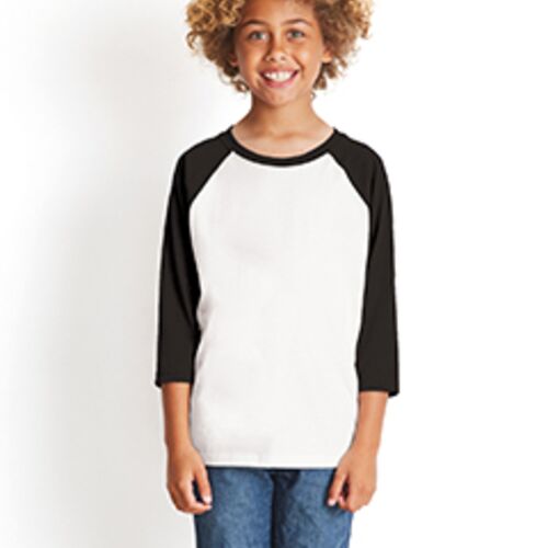 Youth CVC 3/4-Sleeve Raglan Thumbnail