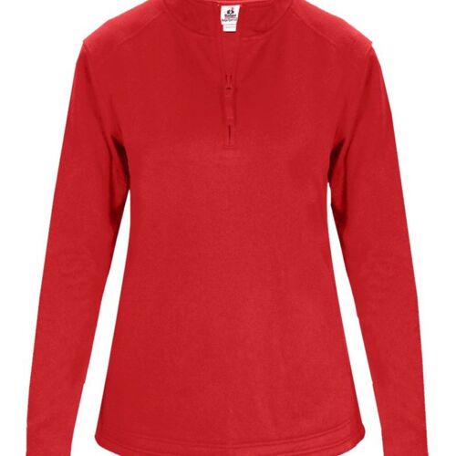 Women's Quarter-Zip Poly Fleece Pullover Thumbnail
