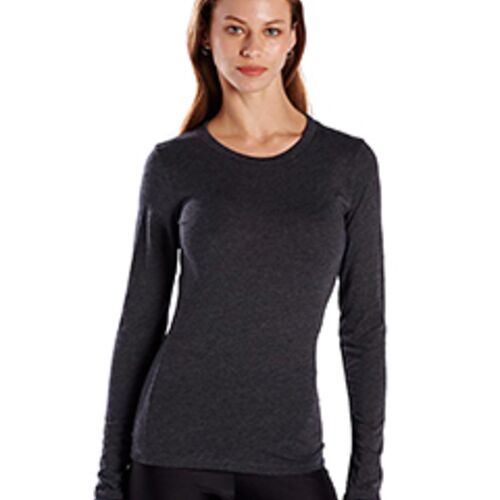 Ladies' 4.3 oz. Long-Sleeve Crewneck Thumbnail