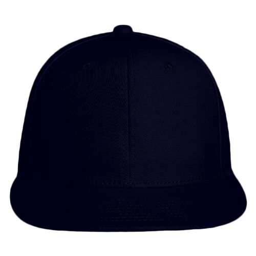 "OTTO Flex" Stretchable Brushed Cotton Twill Flat Visor Pro Style Cap (S/M) (L/XL) Thumbnail