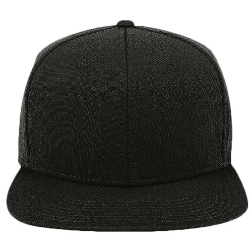 OTTO Cool Comfort Polyester Cool Mesh Square Flat Visor "OTTO SNAP" Six Panel Pro Style Snapback Hat Thumbnail