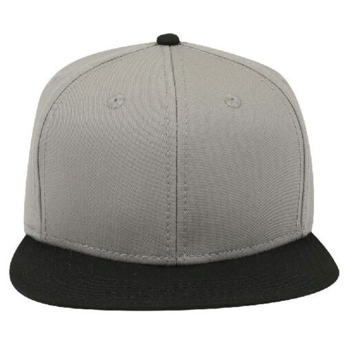 OTTO Superior Cotton Twill Square Flat Visor "OTTO SNAP" Six Panel Pro Style Snapback Hat Thumbnail