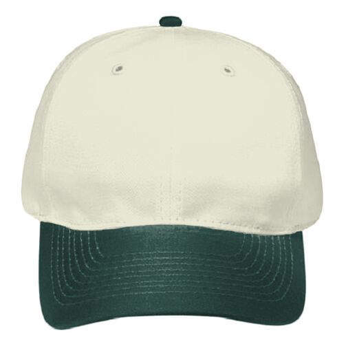 OTTO Natural Cotton Twill Six Panel Low Profile Baseball Cap Thumbnail