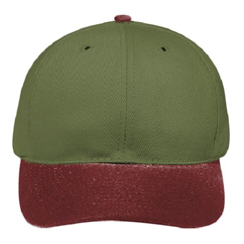 OTTO Bull Denim Six Panel Low Profile Baseball Cap Thumbnail