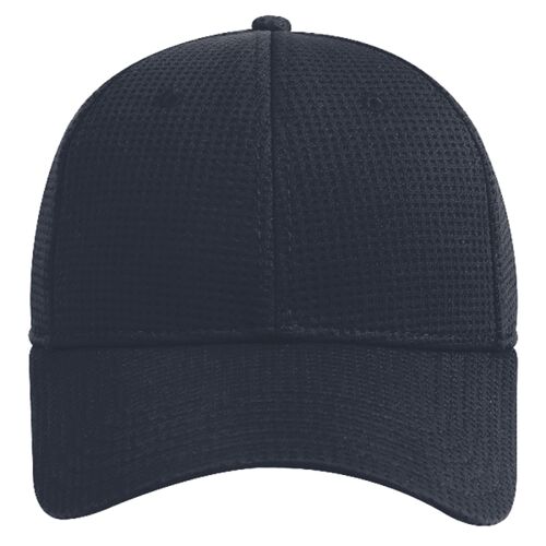 OTTO Cool Comfort Polyester Mini Waffle Mesh Anti-Odor Sweatband Six Panel Low Profile Baseball Cap Thumbnail