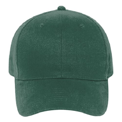 OTTO Brushed Bull Denim Six Panel Low Profile Baseball Cap Thumbnail