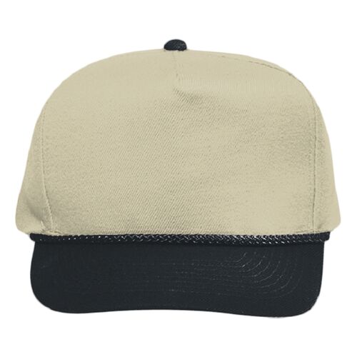 OTTO Wool Blend Twill Five Panel Low Crown Baseball Cap Thumbnail
