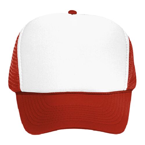 OTTO Polyester Foam Front High Crown Golf Style Mesh Back Cap Thumbnail