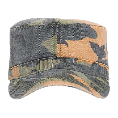 OTTO Camouflage Garment Washed Superior Cotton Twill Military Cap Thumbnail