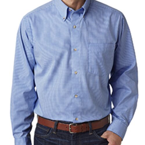 Men's Yarn-Dyed Micro-Check Woven Thumbnail