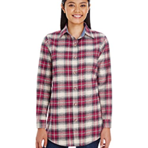 Ladies' Yarn-Dyed Flannel Shirt Thumbnail