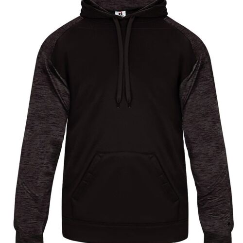 Sport Tonal Blend Fleece Hooded Sweatshirt Thumbnail