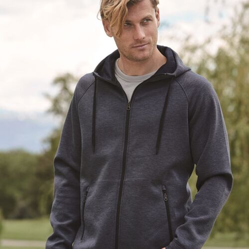 HeatLast™ Fleece Tech Full-Zip Hooded Sweatshirt Thumbnail