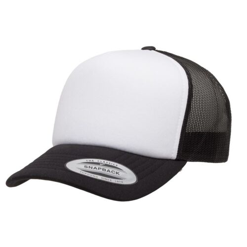Curved Visor Foam Trucker Cap Thumbnail