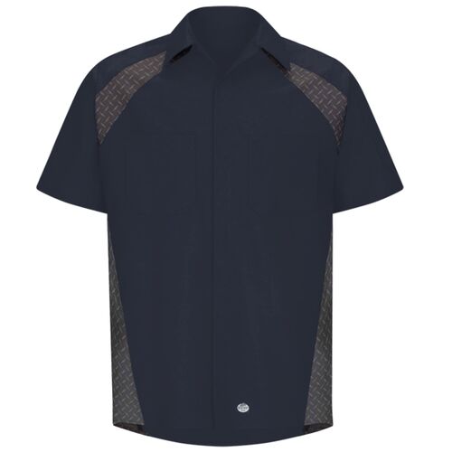 Short Sleeve Diamond Plate Shop Shirt Thumbnail