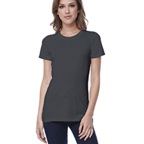 Ladies' Cotton Crew Neck T-shirt Thumbnail