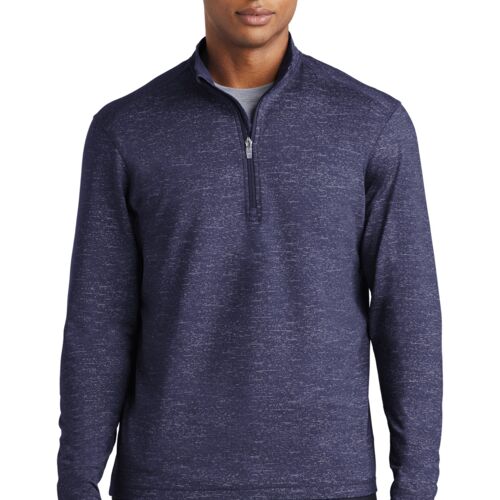 Sport Wick ® Stretch Reflective Heather 1/2 Zip Pullover Thumbnail