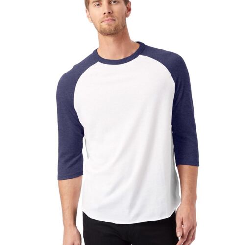 Vintage Jersey Baseball Three-Quarter Sleeve Tee Thumbnail