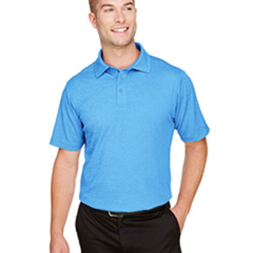 CrownLux Performance® Men's Address Melange Polo Thumbnail