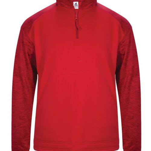 Sport Tonal Blend Fleece Long Sleeve Quarter-Zip Pullover Thumbnail