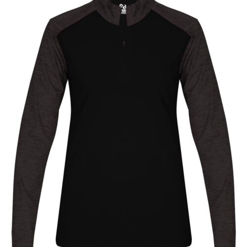 Women's Sport Tonal Blend Quarter-Zip Pullover Thumbnail