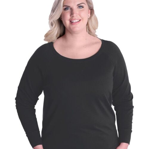 Women's Curvy Slouchy Pullover Thumbnail