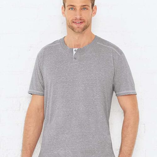 Harborside Mélange Jersey Henley Thumbnail