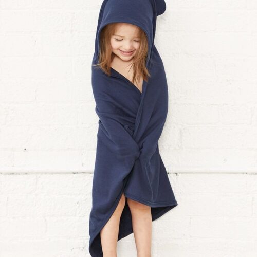 Terry Cloth Hooded Towel with Ears Thumbnail