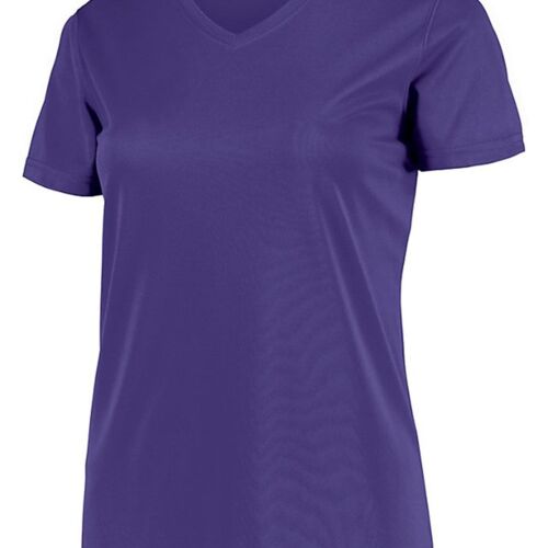 Women's Attain Wicking Set-in V-Neck T-Shirt Thumbnail