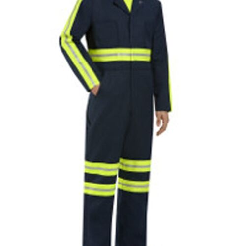 Twill Action Back Coverall Extended Long Sizes Thumbnail